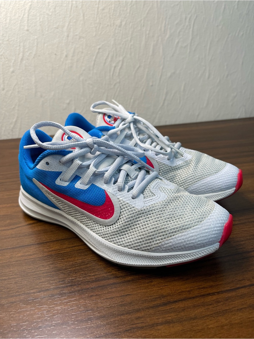 Nike Downshifter (GS) Photo Blue/Grey/Red - Size 5Y CD8137-400